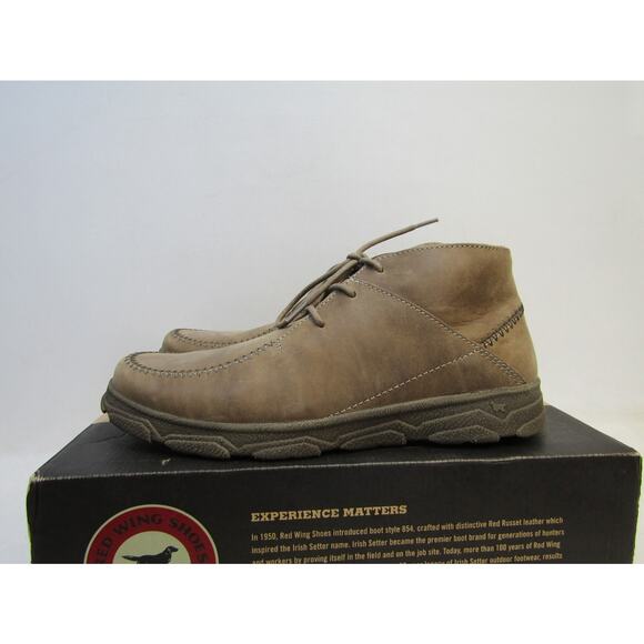 Red Wing Mens Sz 9 EE Irish Setter Traveler Leather Oxford Brown Boots 3808 - Picture 1 of 8